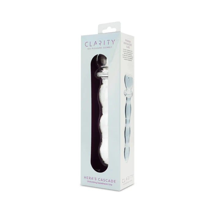 Clarity Hera's Cascade Glass Dildo