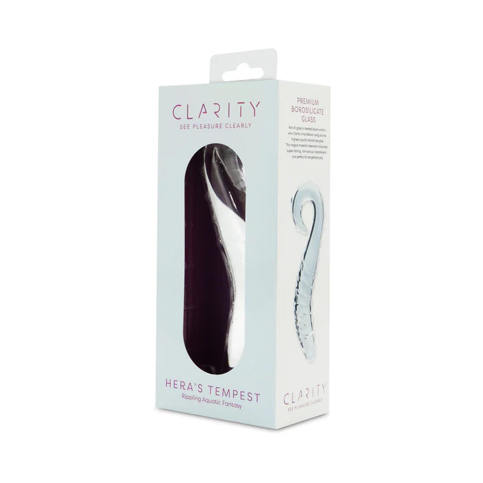 Clarity Hera's Tempest Glass Dildo