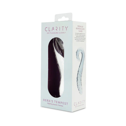Clarity Hera's Tempest Glass Dildo