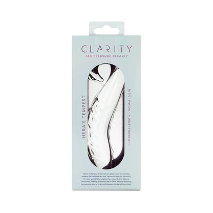 Clarity Hera's Tempest Glass Dildo
