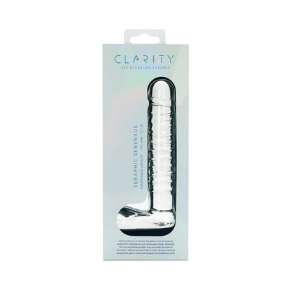 Clarity Seraphic Serenade Glass Dildo