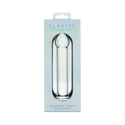 Clarity Seraphic Shaft Glass Dildo