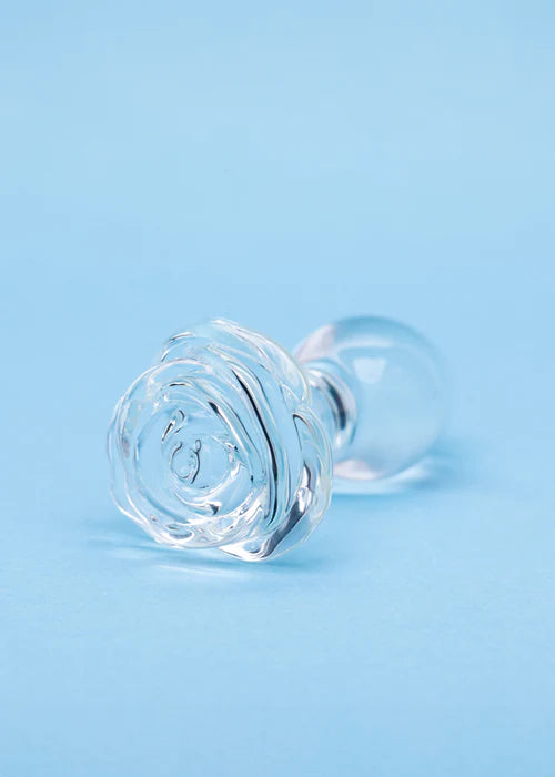 Clarity Utopian Bloom Glass Plug