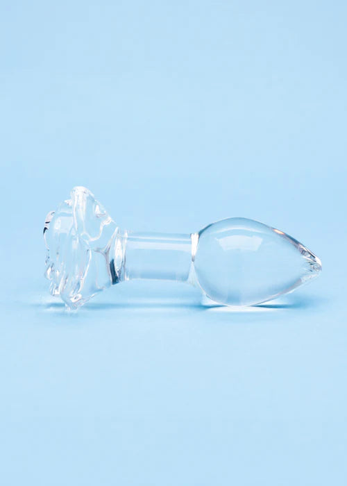 Clarity Utopian Bloom Glass Plug