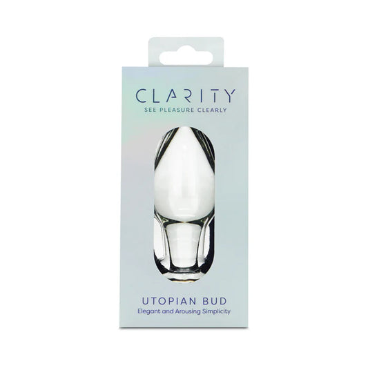 Clarity Utopian Bud Glass Plug