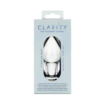 Clarity Utopian Bud Glass Plug