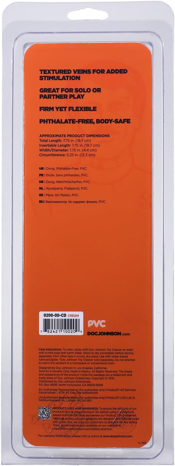 Classic Dong (Flesh 8 inch)