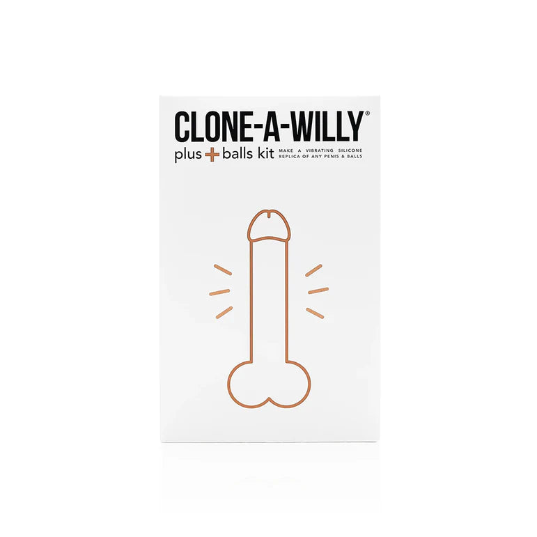 Clone-A-Willy Plus with Balls Medium Skin Tone