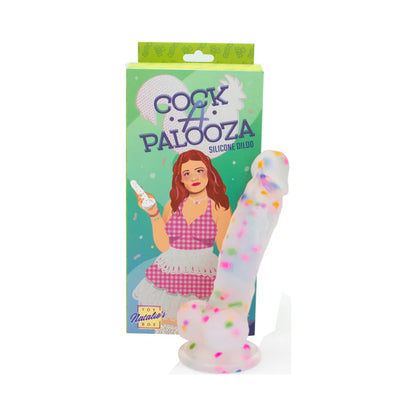 Cock-A-Palooza Confetti Silicone Dildo