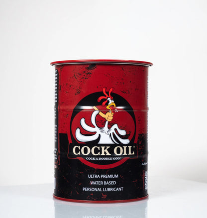 Cock Oil Branded Collector's Edition Drum with 25 Foil Packets