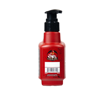 Cock Oil Water-Based Lubricant Plastic Bottle with Pump Top 10 oz.