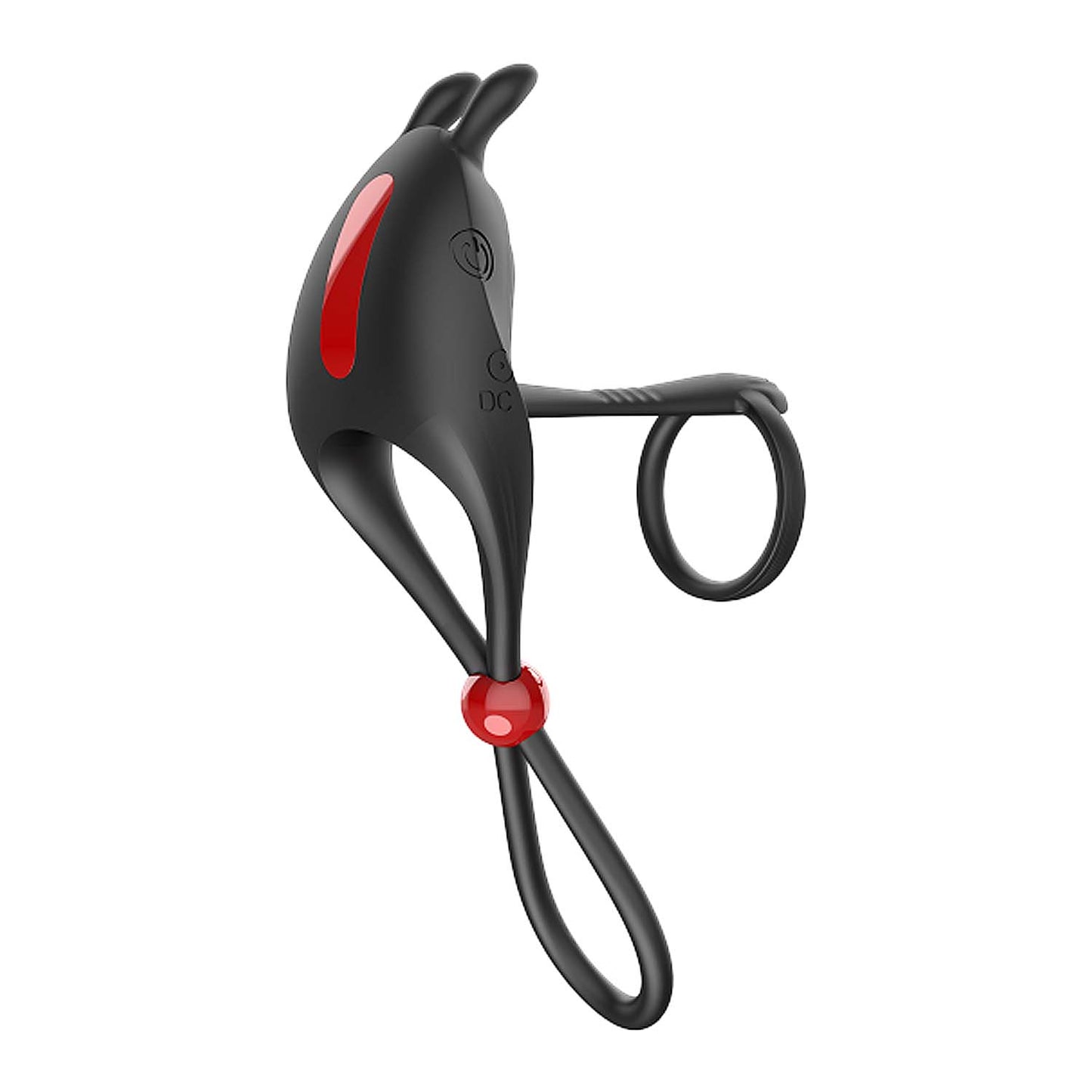 Cockpower Remote Control Cock Ring & Ball Cinch Black