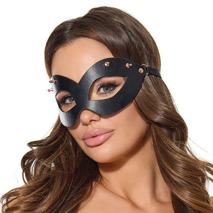 Coquette Pleasure Mask Black