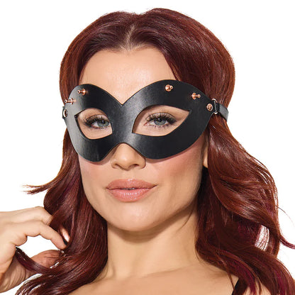 Coquette Pleasure Mask Black