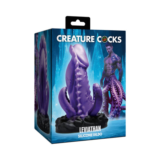 Creature Cocks Leviathan Silicone Fantasy Dildo with Suction Base