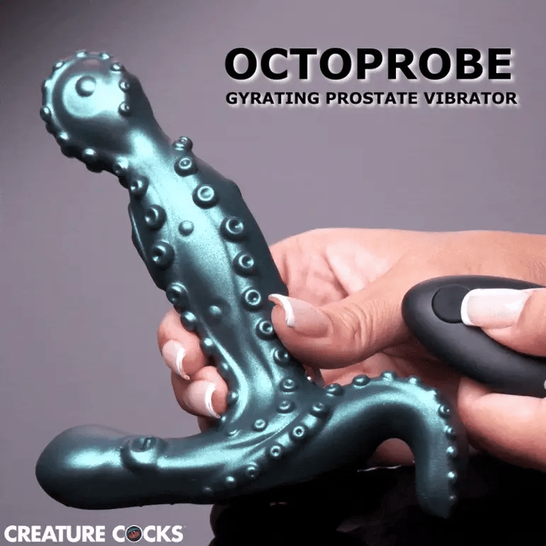 Creature Cocks Octoprobe Gyrating Prostate Vibrator with Remote