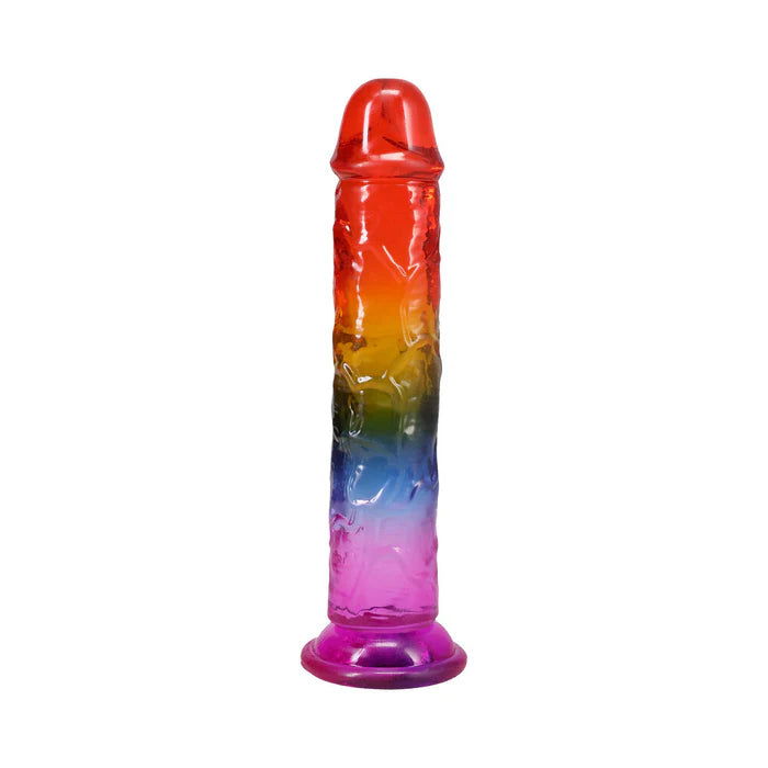 Crystal Jellies 8.5 in. Dong Rainbow