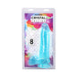 Crystal Jellies 8 Inch Realistic Cock with Balls Teal