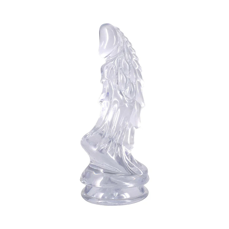 Crystal Jellies Invader 8.5 in. Dildo Clear