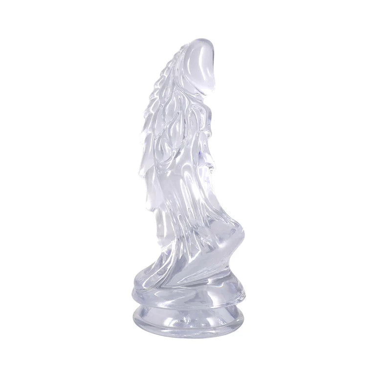 Crystal Jellies Invader 8.5 in. Dildo Clear