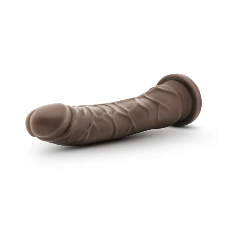 Dr. Skin Basic 8.5 in. Dildo Brown