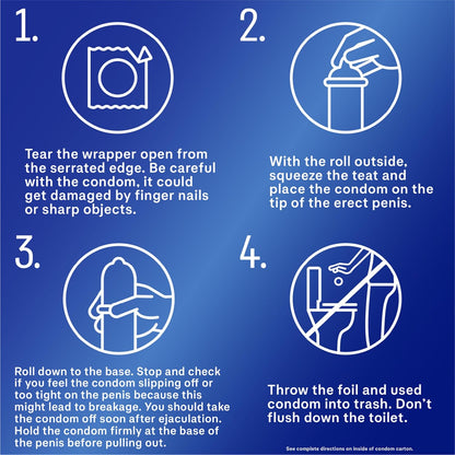 Durex XXL Lubed 12-Pack