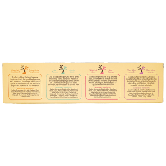 Earthly Body at Night Bath Fizzer Aphrodisiac Collection Set