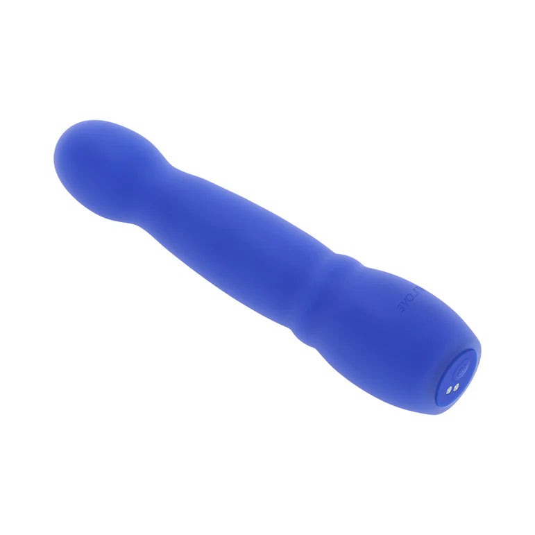 Evolved Disco Diva Blue Light-Up Silicone Vibrator