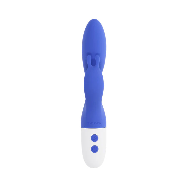 Evolved Funny Bunny Blue Dual Action Rabbit Vibrator