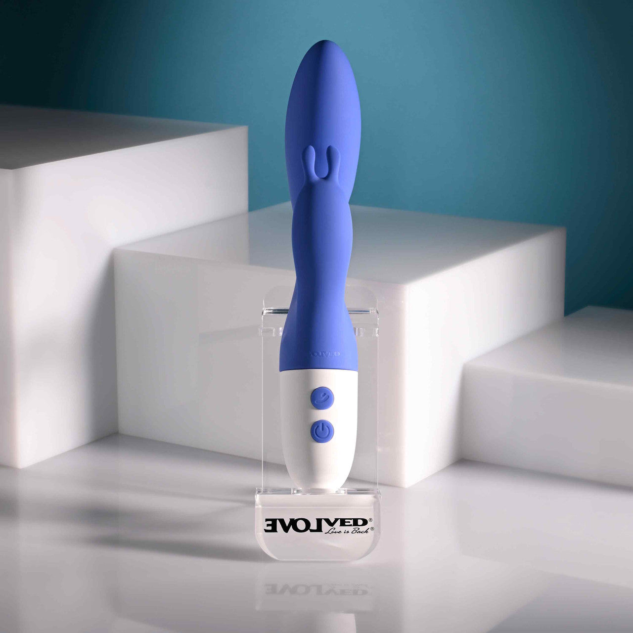 Evolved Funny Bunny Blue Dual Action Rabbit Vibrator