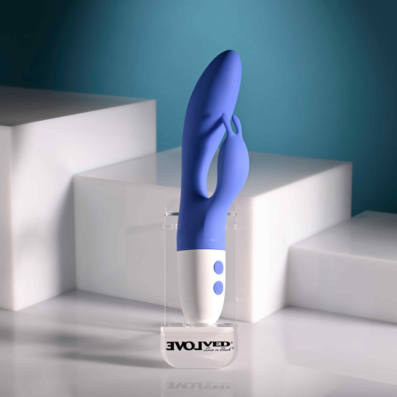 Evolved Funny Bunny Blue Dual Action Rabbit Vibrator