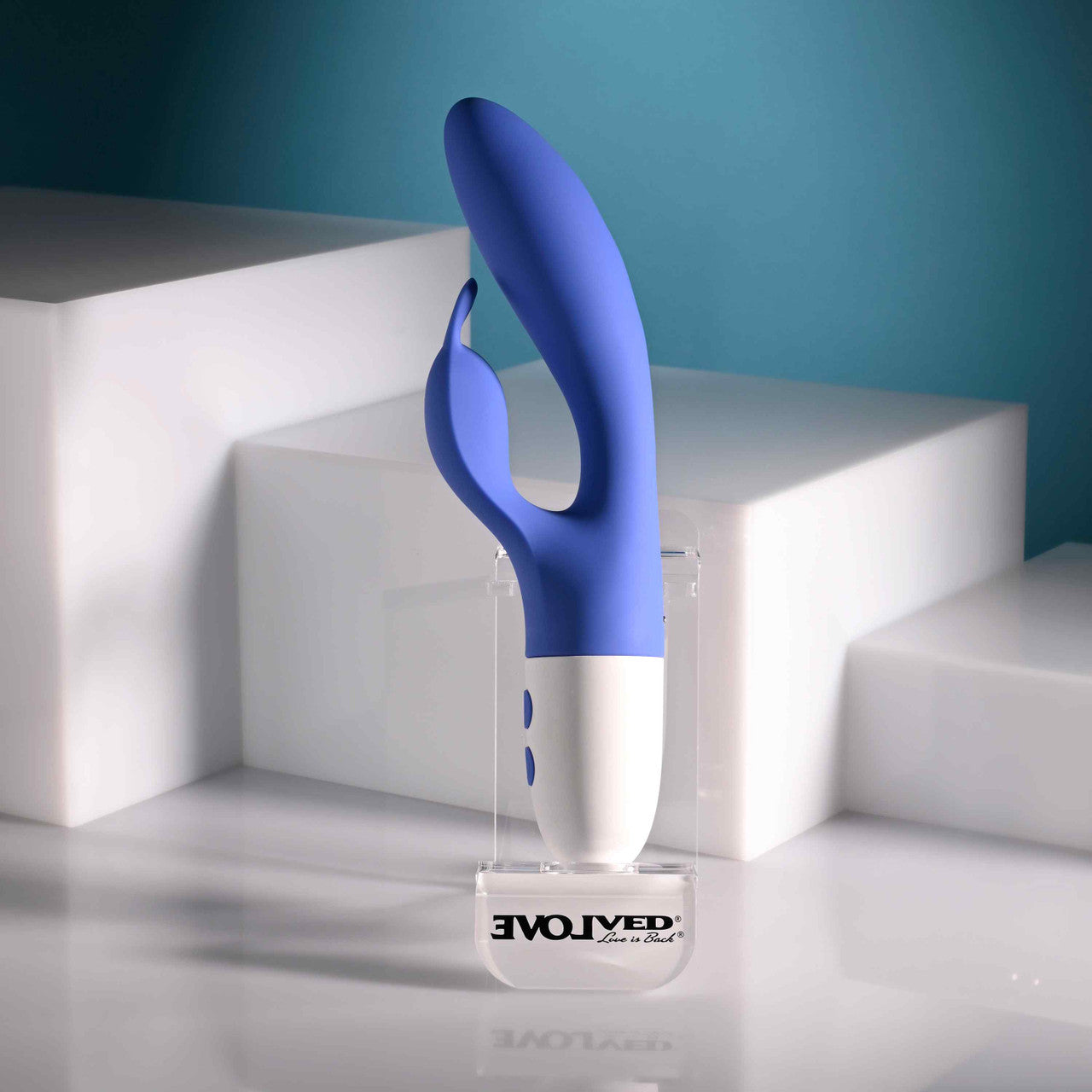 Evolved Funny Bunny Blue Dual Action Rabbit Vibrator