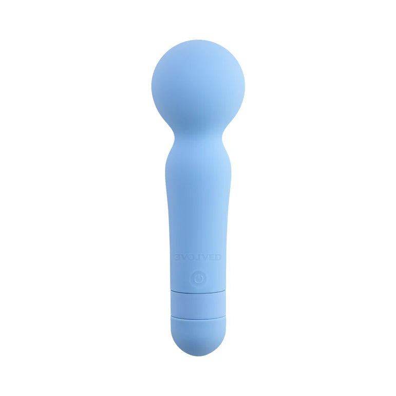 Evolved Iris Sky Silicone Pleasure Wand by Evolved