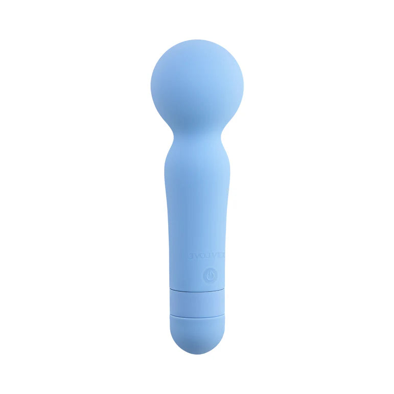 Evolved Iris Sky Silicone Pleasure Wand by Evolved