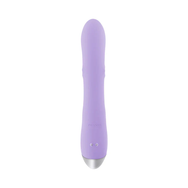 Evolved Spinderella Rechargeable Rabbit Vibrator Purple