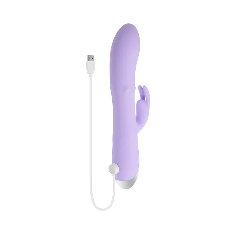 Evolved Spinderella Rechargeable Rabbit Vibrator Purple