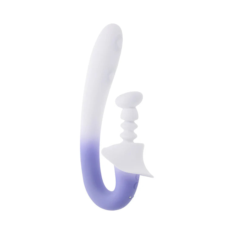 Evolved Spring Loaded Lilac Dual Action Vibrator by Evolved