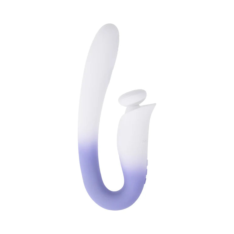 Evolved Spring Loaded Lilac Dual Action Vibrator by Evolved