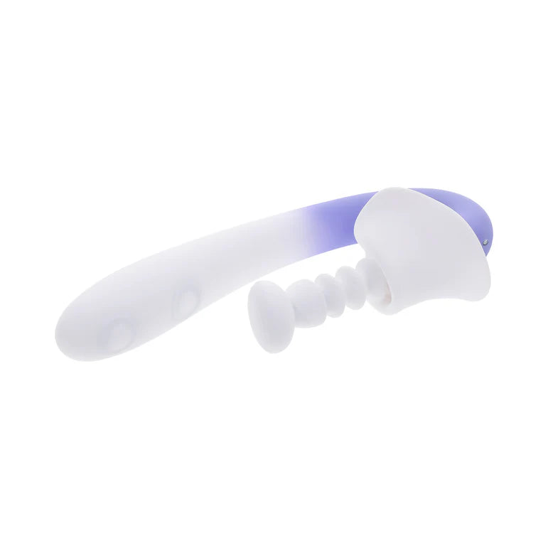 Evolved Spring Loaded Lilac Dual Action Vibrator by Evolved