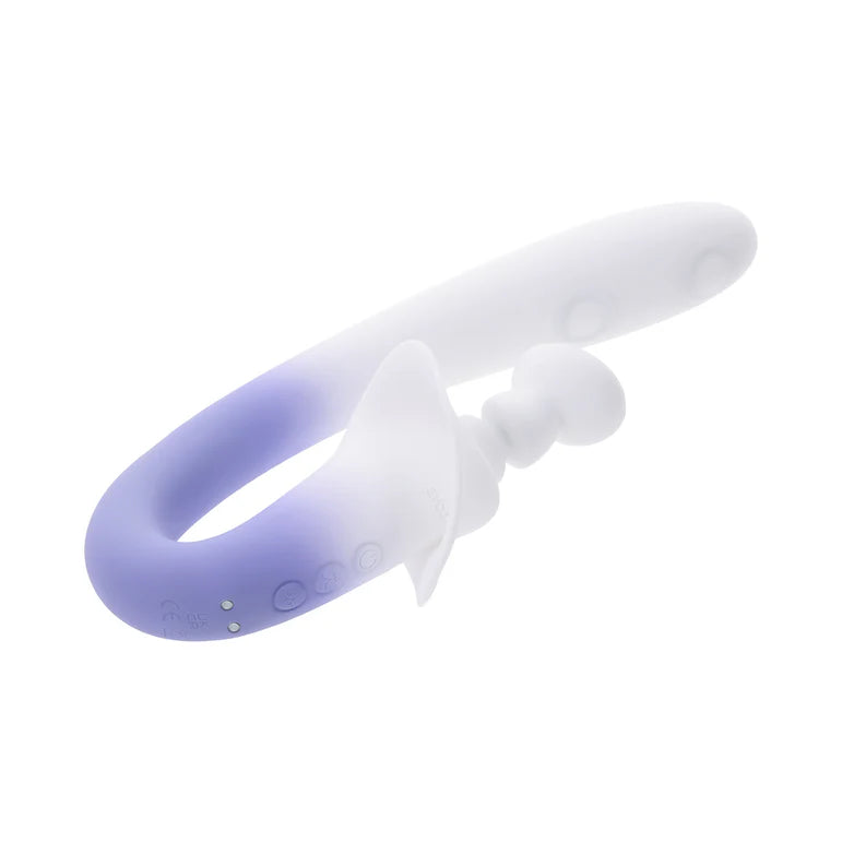 Evolved Spring Loaded Lilac Dual Action Vibrator by Evolved