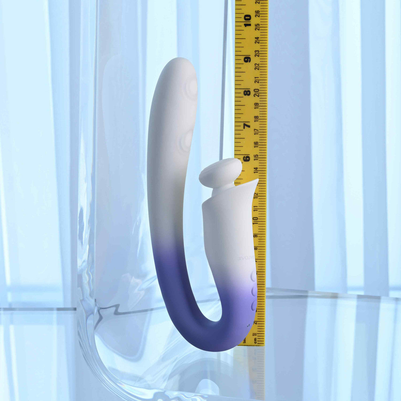 Evolved Spring Loaded Lilac Dual Action Vibrator by Evolved