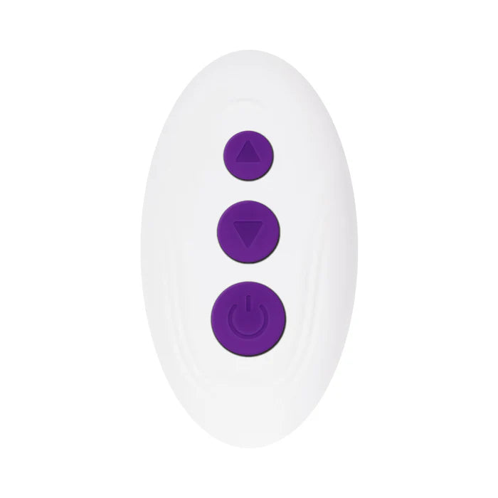 Evolved The Rider Rechargeable Double Vibrator Silicone Purple