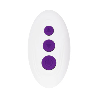 Evolved The Rider Rechargeable Double Vibrator Silicone Purple