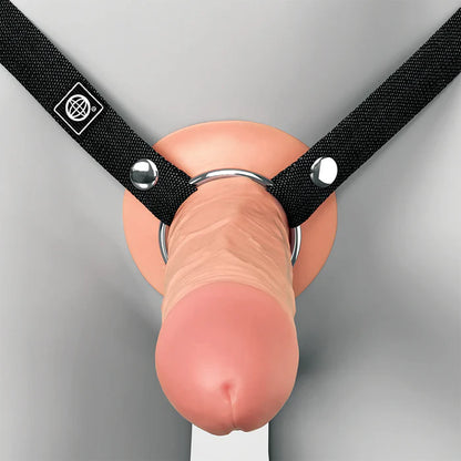 Fantasy X-Tensions Elite Silicone Hollow Strap-On Dual Density 5 in. Light