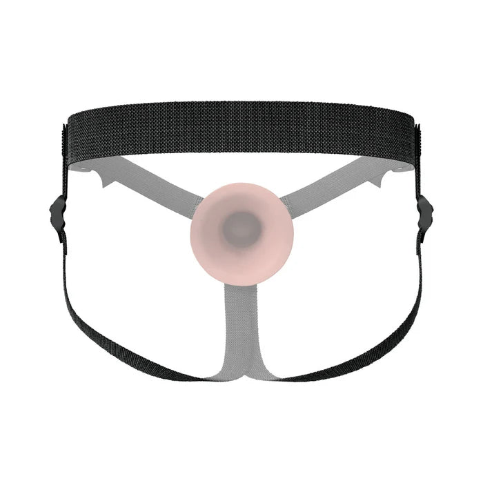 Fantasy X-Tensions Elite Silicone Hollow Strap-On Dual Density 5 in. Light