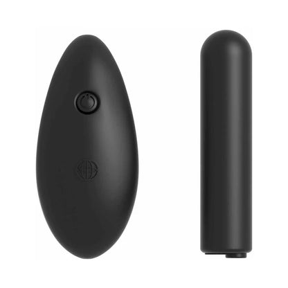 Fantasy C-Ringz Remote Control Double Penetrator Vibrating Cockring Black