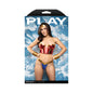 Fantasy Lingerie Play Rope Me In 6-Piece Costume Set