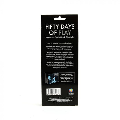Fifty Days of Play - Blindfold - Black