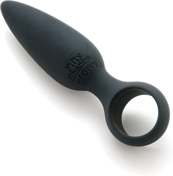 Fifty Shades of Grey Something Forbidden Silicone Butt Plug Black