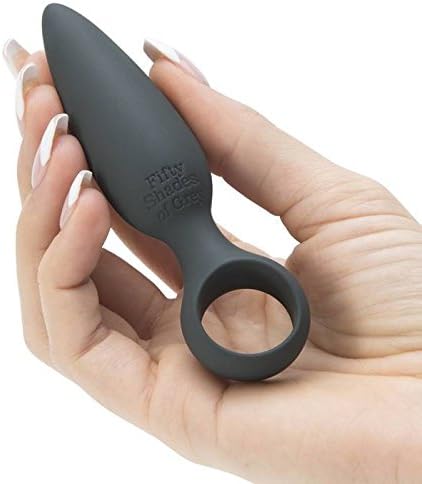 Fifty Shades of Grey Something Forbidden Silicone Butt Plug Black